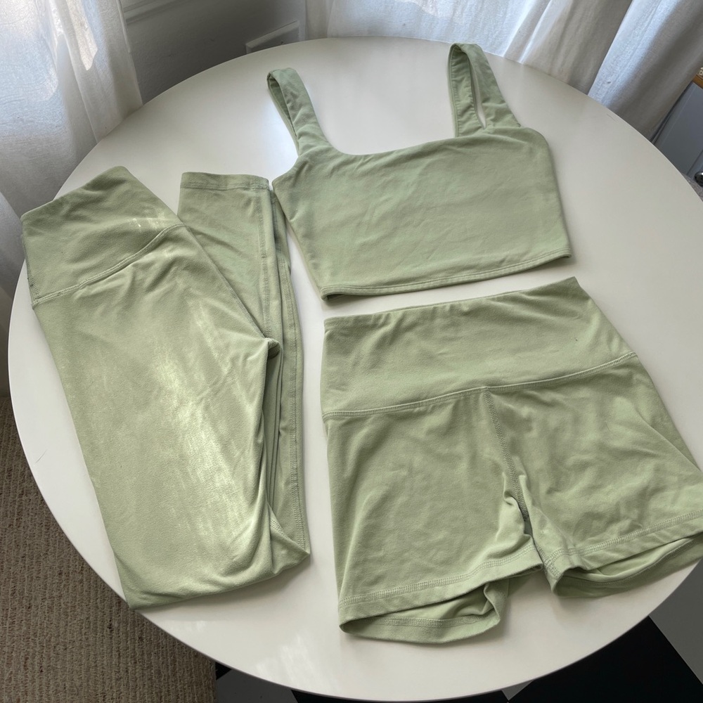 Reformation EcoStretch 3-piece workout set